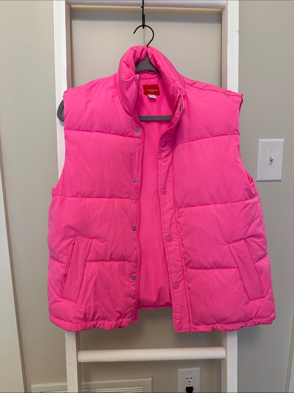 Wondershop Hot Pink Puffer Vest